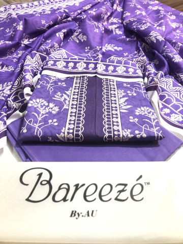 || Bareeze Printed Lawn 3Piece ||