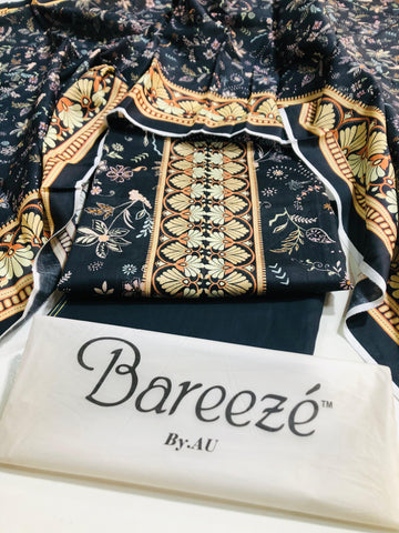 || Bareeze Printed Lawn 3Piece ||