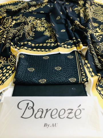 || Bareeze Printed Lawn 3Piece ||