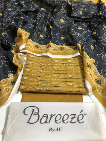 || Bareeze Printed Lawn 3Piece ||